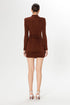 Long Sleeve Cut Out Mini Dress